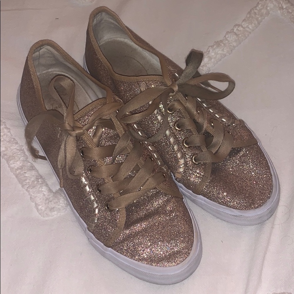 glitter sneakers